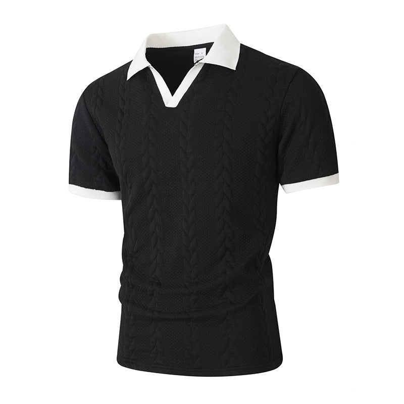 🎁New arrival 50% OFF💥 Men's Short Sleeve Knit Shirt