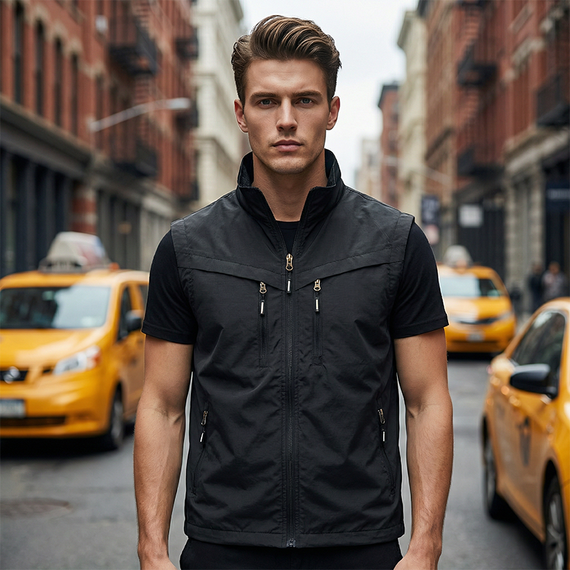 Men's Outdoor Multi-Pocket Utility Vest