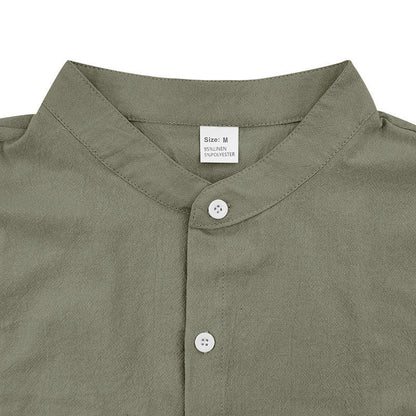 Men's Casual Button-Down Short Sleeve Shirt
