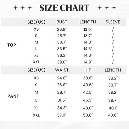 Women's Summer Two-Piece Outfit - Strapless Top & Pants
