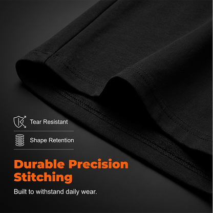 Men's Casual Drawstring Knee-Length Shorts
