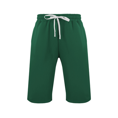 Men's Casual Drawstring Knee-Length Shorts