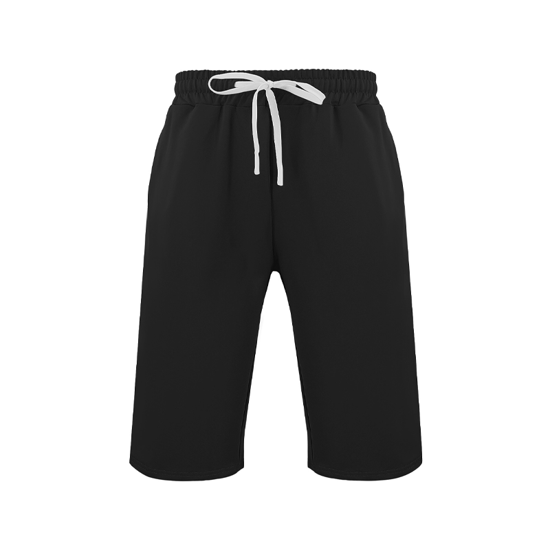 Men's Casual Drawstring Knee-Length Shorts