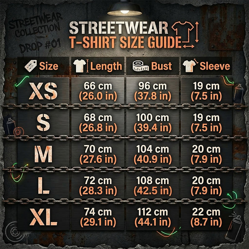 Men's Street Style Graphic T-Shirt