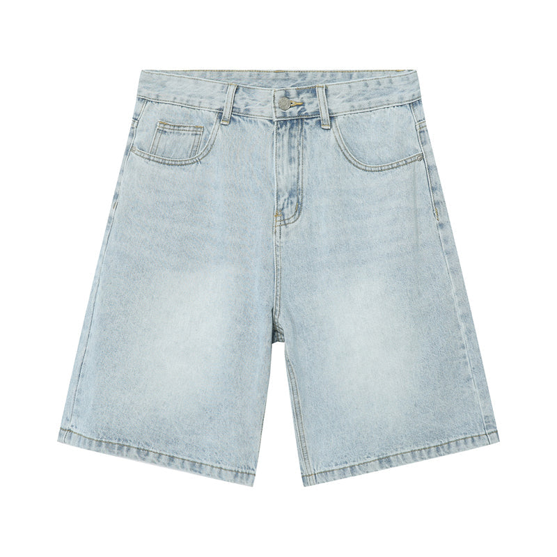 Men's Vintage Relaxed Fit Denim Shorts