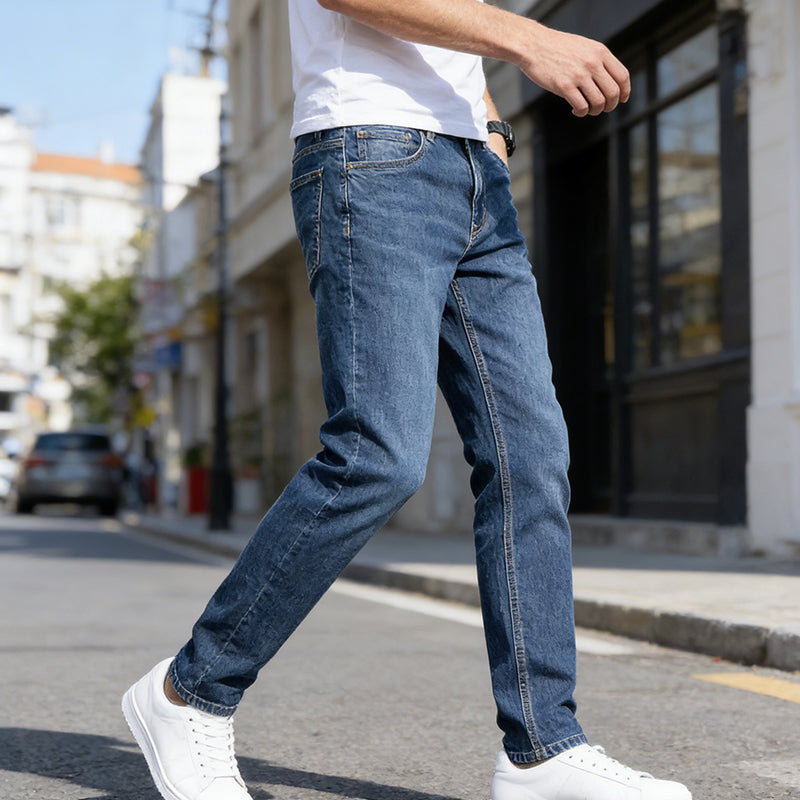 Men's Classic Stretch Slim-Fit Jeans
