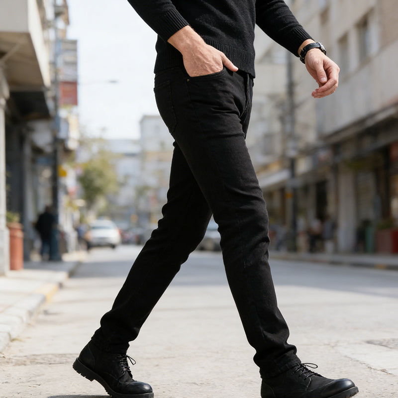 Men's Classic Stretch Slim-Fit Jeans