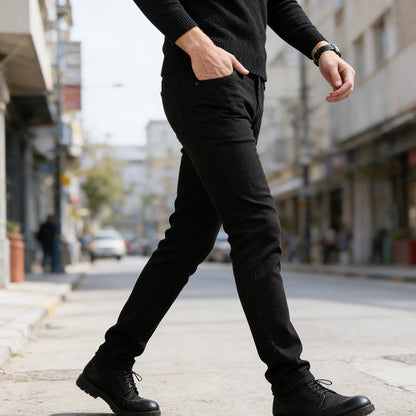 Men's Classic Stretch Slim-Fit Jeans