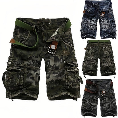 Men's Multi-Pocket Cargo Shorts