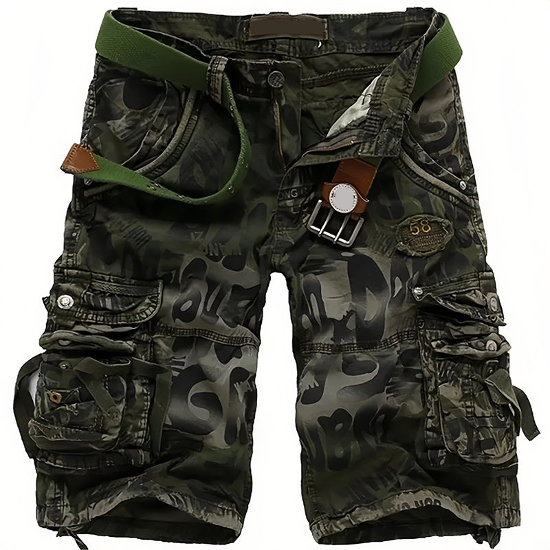 Men's Multi-Pocket Cargo Shorts