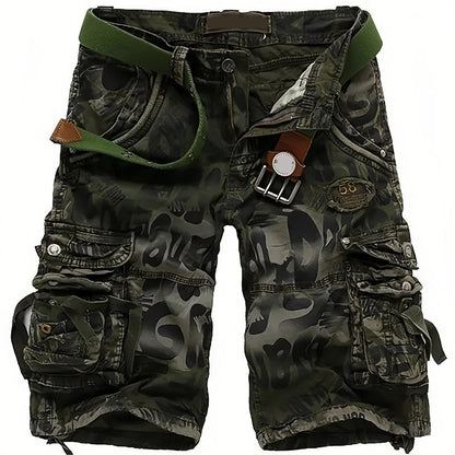 Men's Multi-Pocket Cargo Shorts