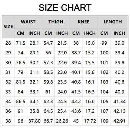 Men's Stretch Tapered Denim Jeans