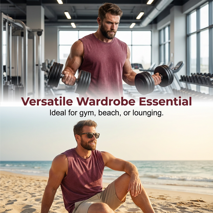 Men's Vintage Wash Sleeveless Tank Top