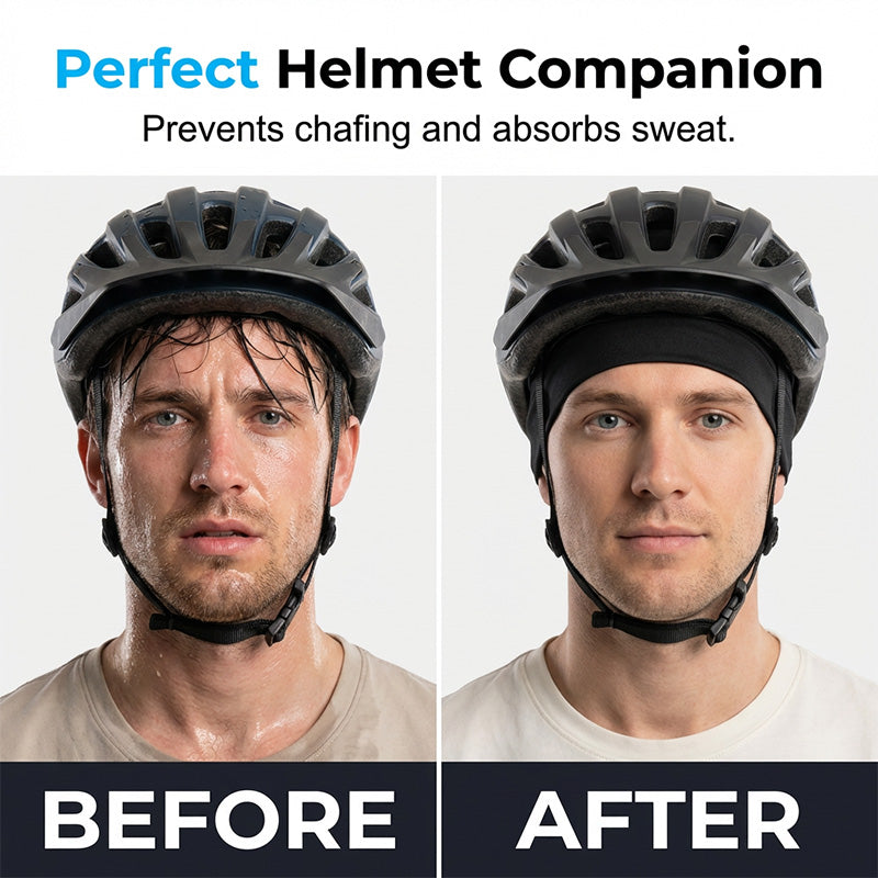 🧢 LIMITED-TIME 50% OFF! ✨ Unisex Breathable Skull Cap – Moisture-Wicking, Helmet-Friendly, Adjustable Fit 🚴‍♂️