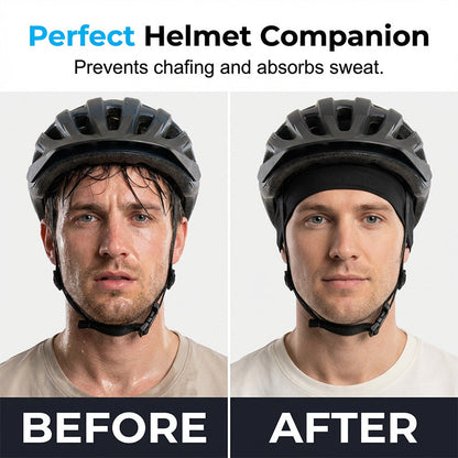 🧢 LIMITED-TIME 50% OFF! ✨ Unisex Breathable Skull Cap – Moisture-Wicking, Helmet-Friendly, Adjustable Fit 🚴‍♂️
