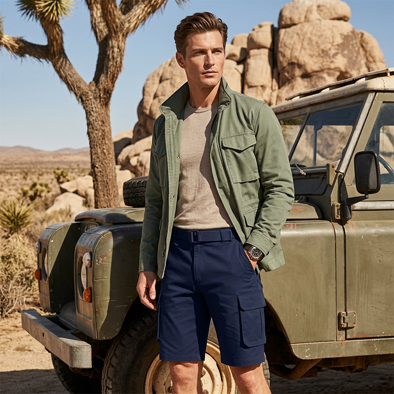 📢📢50% OFF !! ⏰Men's Classic Cargo Shorts with Pockets