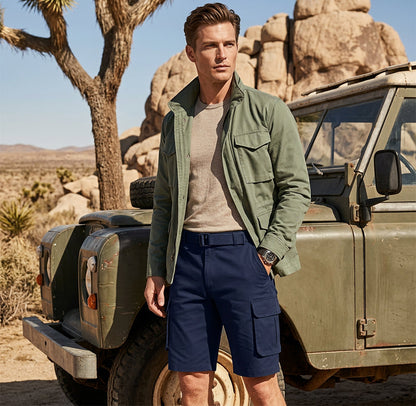 📢📢50% OFF !! ⏰Men's Classic Cargo Shorts with Pockets