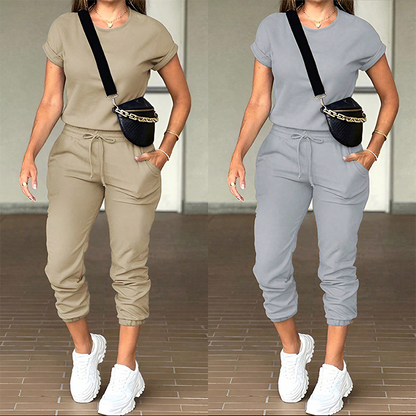 👕 LIMITED-TIME 50% OFF! ✨ Women's Tracksuit – Comfortable, Pockets, Drawstring, Casual ✨