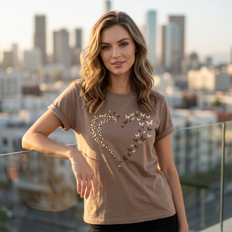 📢📢50% OFF !! ⏰Women's Casual Print Short Sleeve Top