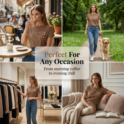 📢📢50% OFF !! ⏰Women's Casual Print Short Sleeve Top