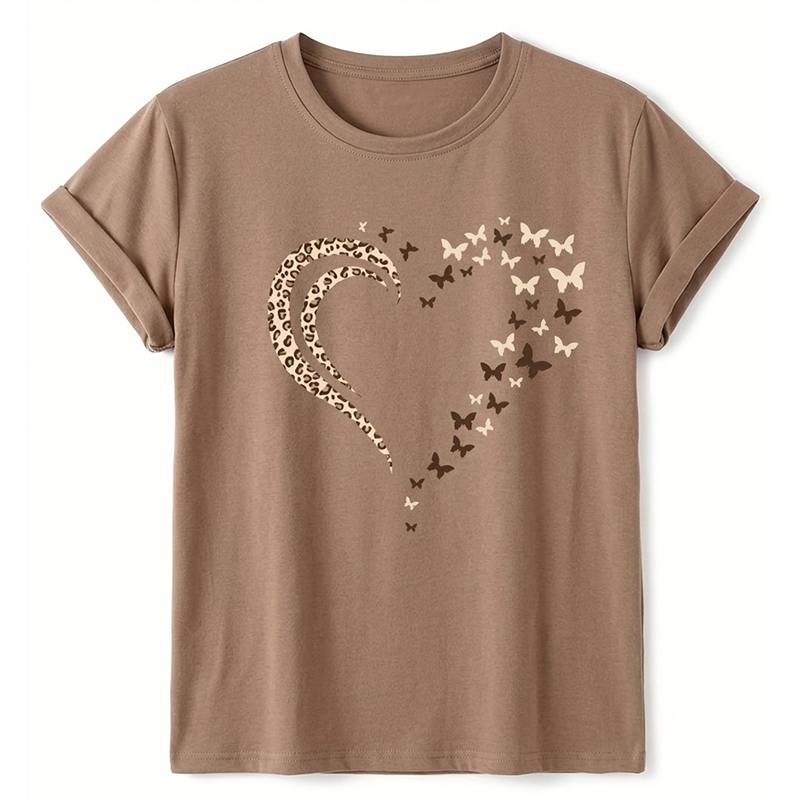 📢📢50% OFF !! ⏰Women's Casual Print Short Sleeve Top