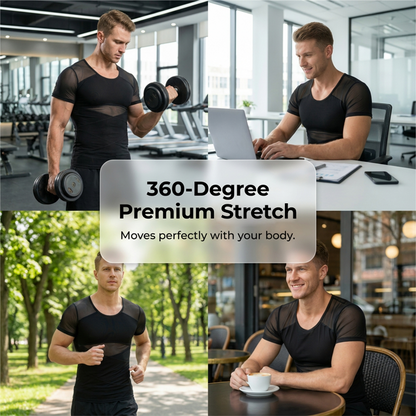 Men's Breathable Compression Body Shaper