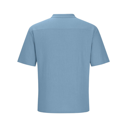 Men's Casual Solid Color Short Sleeve T-Shirt
