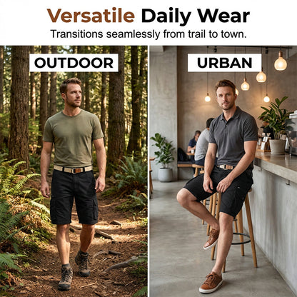 Men's Knee-Length Tactical Work Shorts