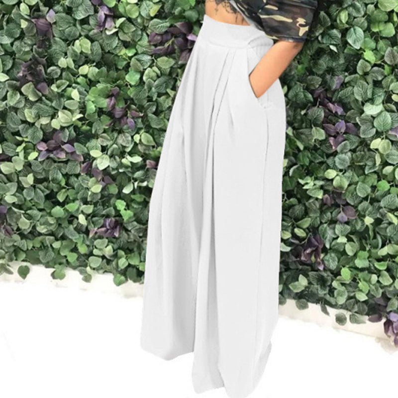 Women's Elegant High-Waist Pants