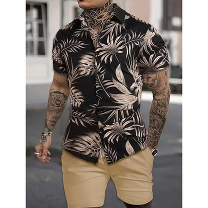 🌴Men's Hawaiian Shirt & Shorts 2-Piece Set👕