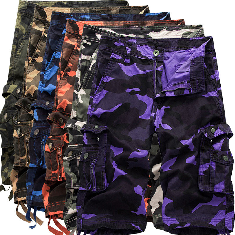 Men’s Outdoor Camo Cargo Shorts