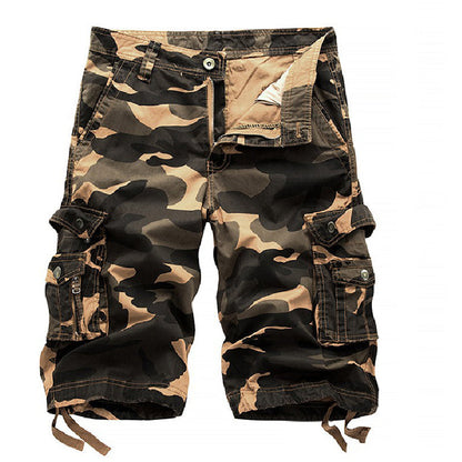 Men’s Outdoor Camo Cargo Shorts