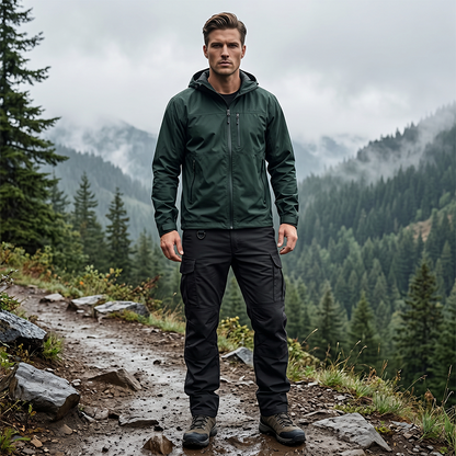 ✨ Men's Classic Cargo Pants – Durable, Multi-Pocket, Straight-Leg 🏔️