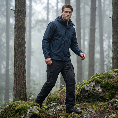 ✨ Men's Classic Cargo Pants – Durable, Multi-Pocket, Straight-Leg 🏔️