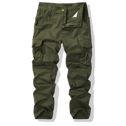 ✨ Men's Classic Cargo Pants – Durable, Multi-Pocket, Straight-Leg 🏔️