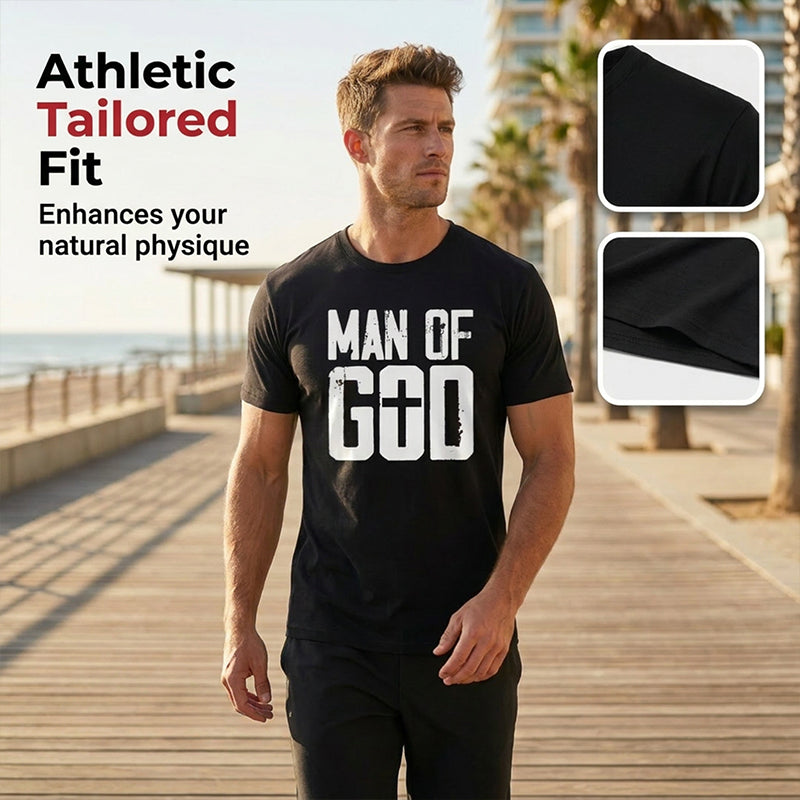✝️ LIMITED-TIME 50% OFF! ✨ Men's Faith Statement T-Shirt – Inspirational, Comfortable, Versatile 🙏