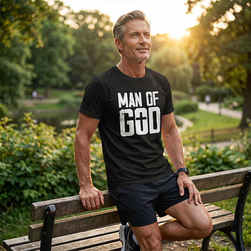 ✝️ LIMITED-TIME 50% OFF! ✨ Men's Faith Statement T-Shirt – Inspirational, Comfortable, Versatile 🙏