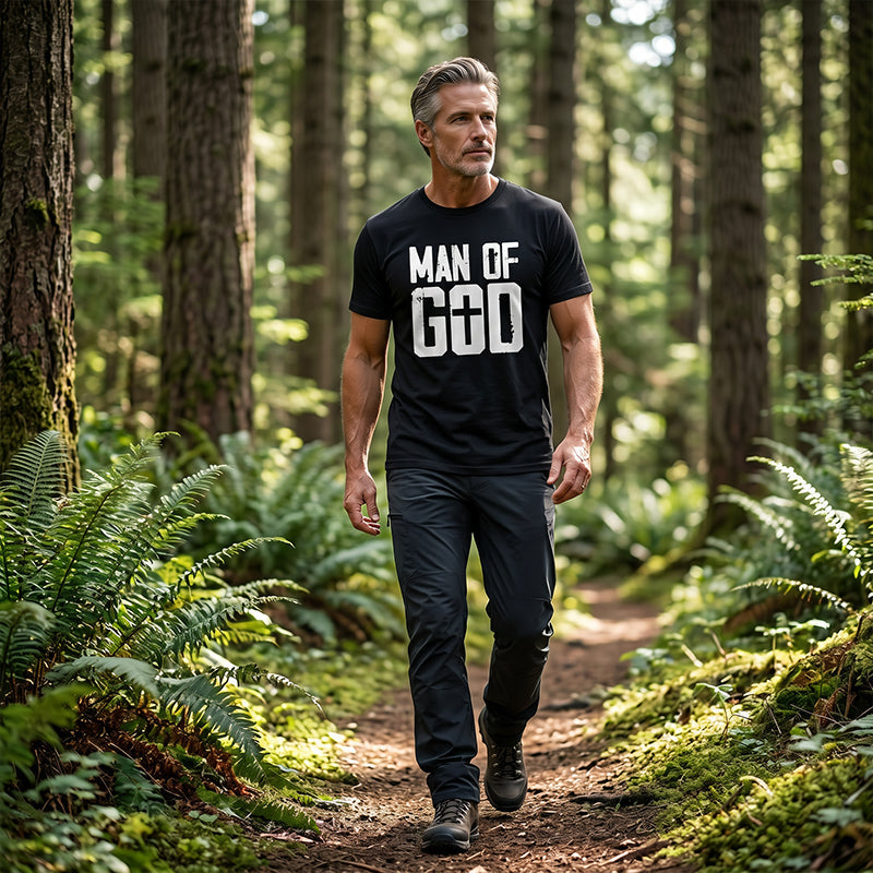 ✝️ LIMITED-TIME 50% OFF! ✨ Men's Faith Statement T-Shirt – Inspirational, Comfortable, Versatile 🙏