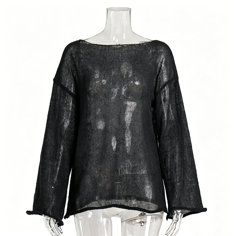 🌞 LIMITED-TIME 50% OFF! ✨ Women's Sheer Sun-Protective Top – Open-Knit, Flowy, Bohemian 🌿