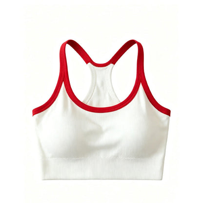 Ribbed Racerback Crop Tank Top