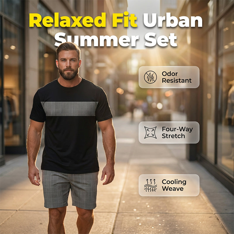 ✨ Summer Casual Outfit Set – Relaxed Fit, Advanced Airflow, Urban Style 🌴