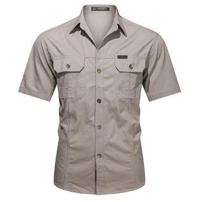 💥 Limited-50% OFF Offer 👕 Men’s Short Sleeve Tactical Shirt – Sleek, Practical & Easy to Style ✨