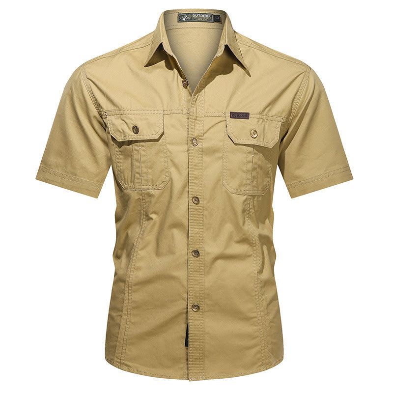 💥 Limited-50% OFF Offer 👕 Men’s Short Sleeve Tactical Shirt – Sleek, Practical & Easy to Style ✨