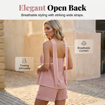 Chic Tube Top & Shorts Set