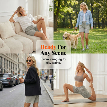 Comfortable Athletic Shorts with Drawstring Waist