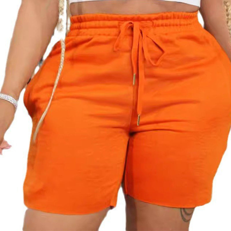 Comfortable Athletic Shorts with Drawstring Waist