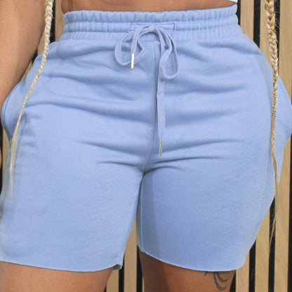 Comfortable Athletic Shorts with Drawstring Waist