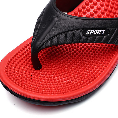 ✨ Men’s Lightweight Flip-Flops – Massaging, Non-Slip, Flexible
