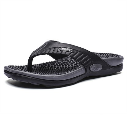 ✨ Men’s Lightweight Flip-Flops – Massaging, Non-Slip, Flexible