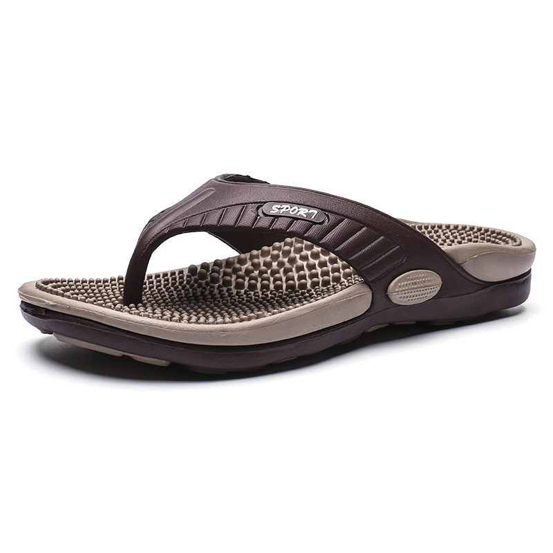 ✨ Men’s Lightweight Flip-Flops – Massaging, Non-Slip, Flexible